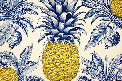 Wzory ananasowe