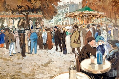 Feira de diversões, Boulevard de Clichy