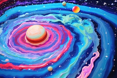 Pintura del universo