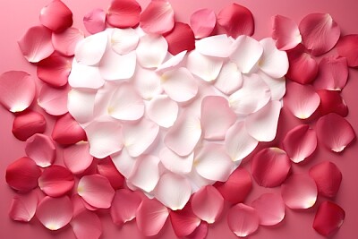 Heart Pink Petal jigsaw puzzle