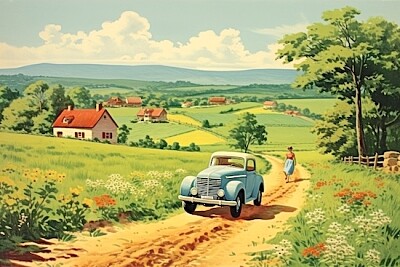 Countryside Landscape jigsaw puzzle