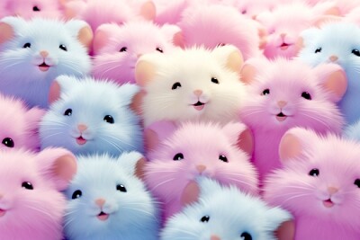Fluffy Hamsters