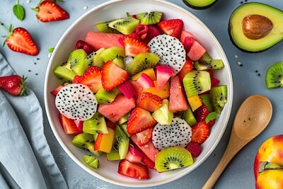 La ensalada de frutas perfecta 