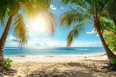 Palm Trees Landscape jigsaw puzzle