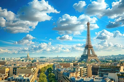 Orizzonte della Torre Eiffel