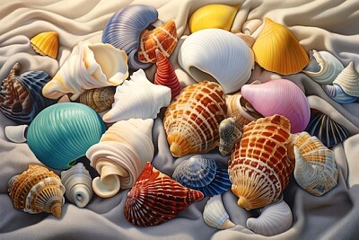 Wonderful Seashells jigsaw puzzle