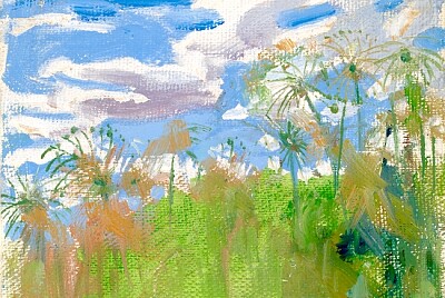 アクセリ・ガレン・カレラによる花の絵画
