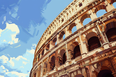 Le Colisée dans la Rome antique