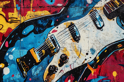 Graffiti Tribute to Musical Legends