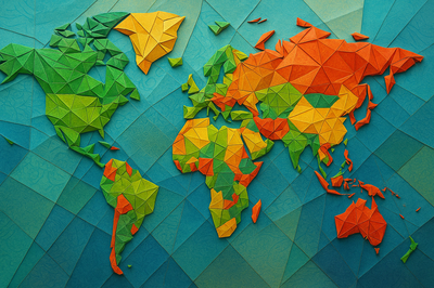 Origami Earth