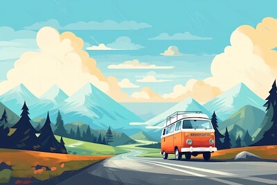 公路旅行