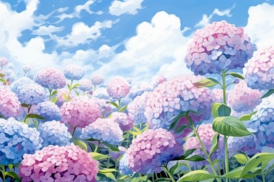 繡球花