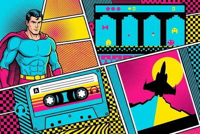 流行文化蒙太奇