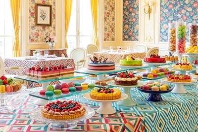 エレガントなデザートディスプレイについて