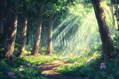 Förtrollad skogsglänta