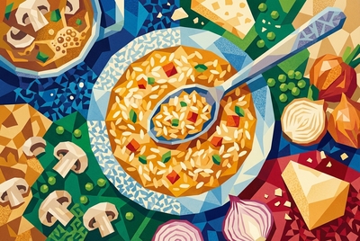 Risotto – Buntes Familienfest