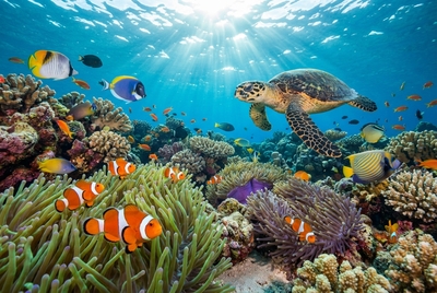 Coral Kaleidoscope Adventure