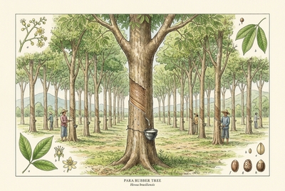 Arbre à caoutchouc Para