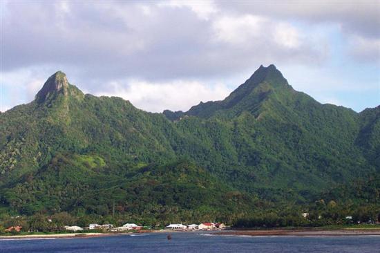 Raro Avarua w głębi lądu, Wyspy Cooka