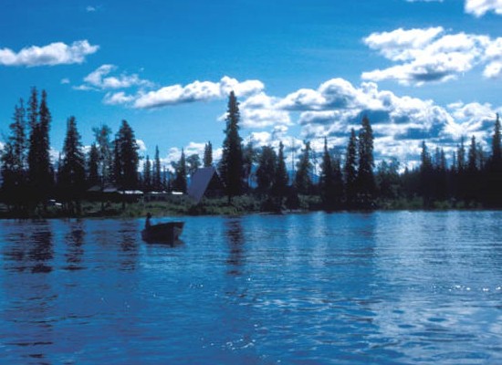 Bootfahren auf dem Kenai River