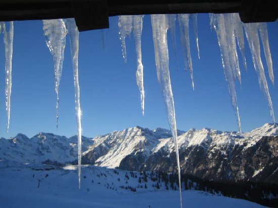 氷の山