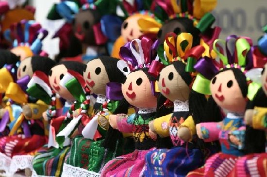 メキシコの人形