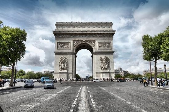 Arco del Triunfo, París, Francia