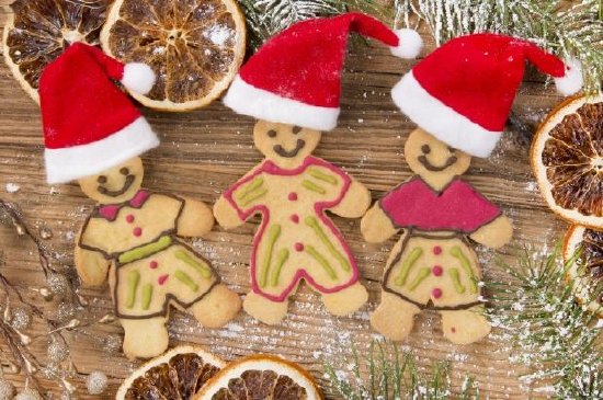 Pan de jengibre navideño