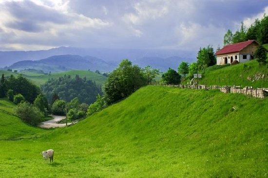Ein rumänisches Dorf
