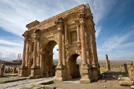 O Arco de Trajano, Itália