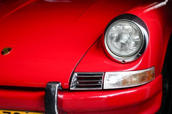 Old Porsche from 1970s