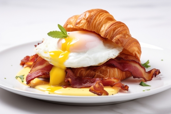 Croissant Benedict