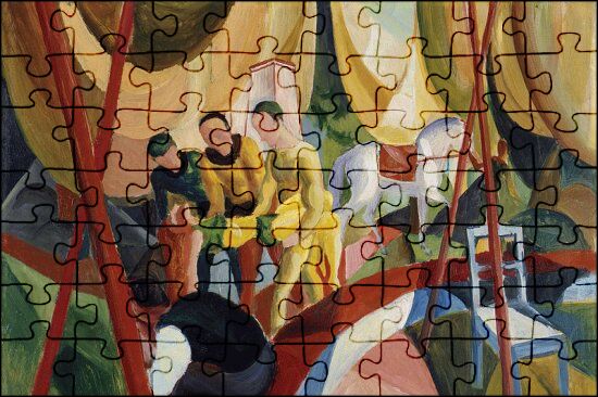 Lais Puzzle August Macke - Grande vetrina Luminosa 1000 Pezzi