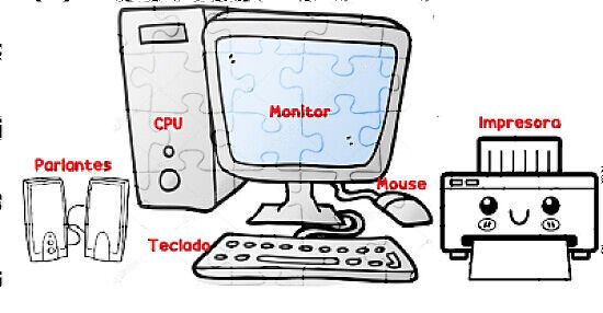 Accesorios de computadora - rompecabezas en línea