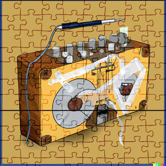 Recording Tape Mixer Maya Koegel Puzzle 936332 Jspuzzles