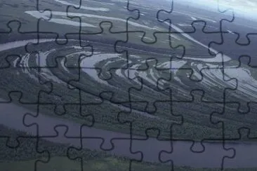 Aerial View of Innoko National Wildlife Refuge, Alaska jigsaw puzzle