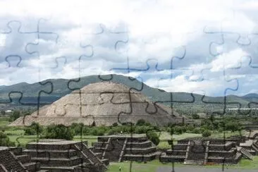 Pyramid, Mexico jigsaw puzzle