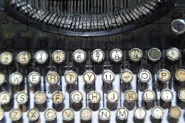 Old Typewriter jigsaw puzzle