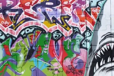 Graffiti jigsaw puzzle