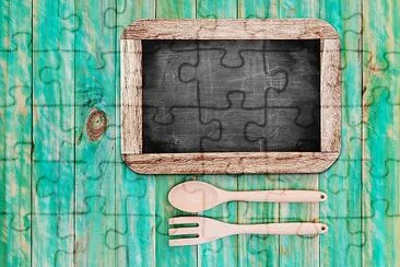 Wodein Spoon and Fork jigsaw puzzle