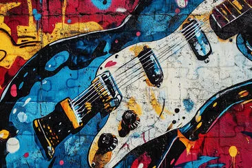 Graffiti-Tribut an Musiklegenden