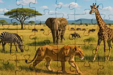 Serenidade do Serengeti
