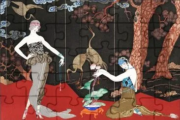 Le Gout des Laques (1920)  jigsaw puzzle