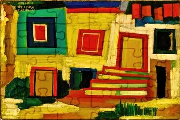 The little bright house jigsaw puzzle