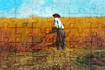 El veterano en un nuevo campo (1865)