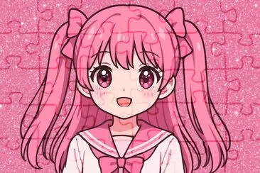 Lśniąca dziewczyna z anime