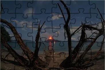 פאזל של volcano
