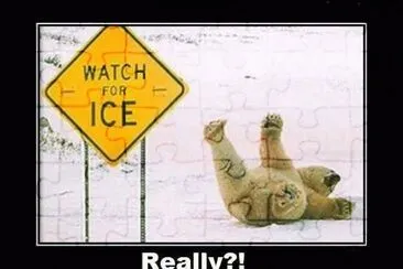 watch for ice