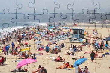 At the Beach-Santa Monica