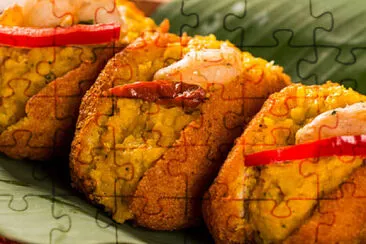 a jigsaw puzzle